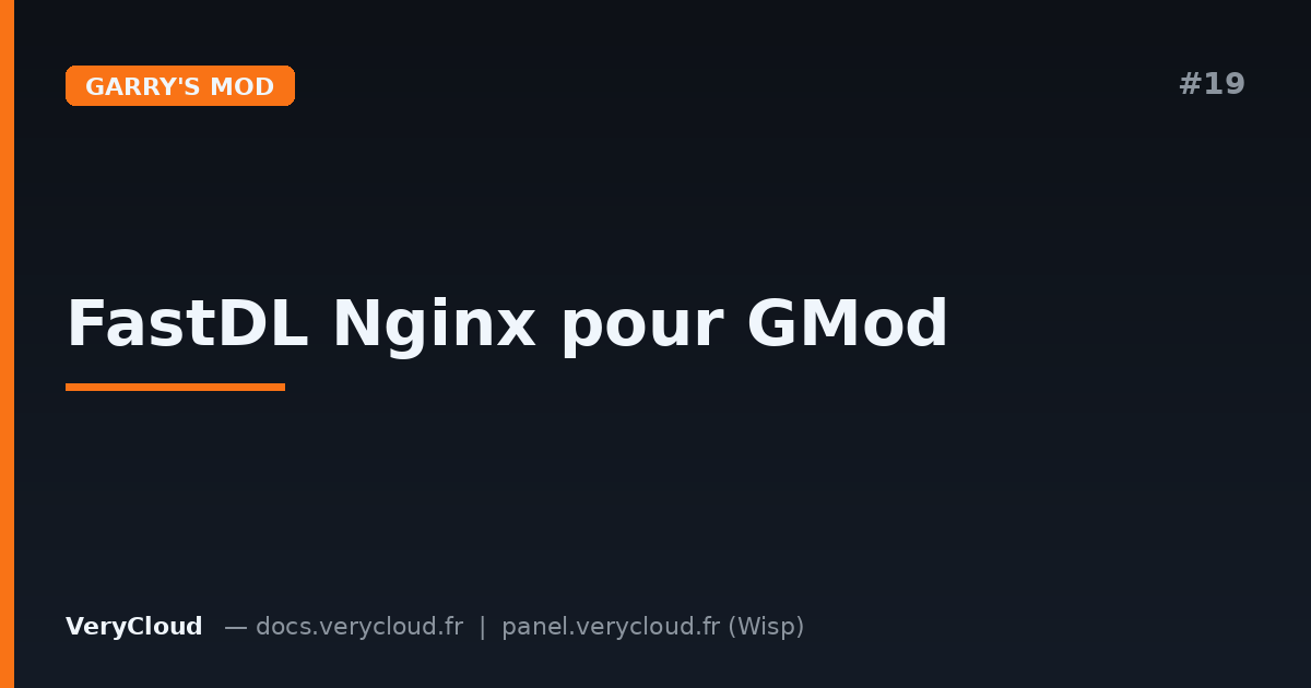 Nginx FastDL for your Garry's Mod server