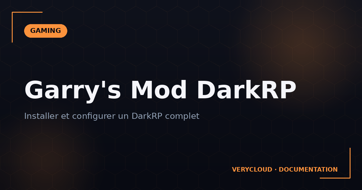 Install a Garry's Mod DarkRP server
