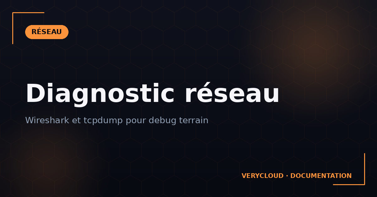 Diagnostiquer un problème réseau avec tcpdump et Wireshark