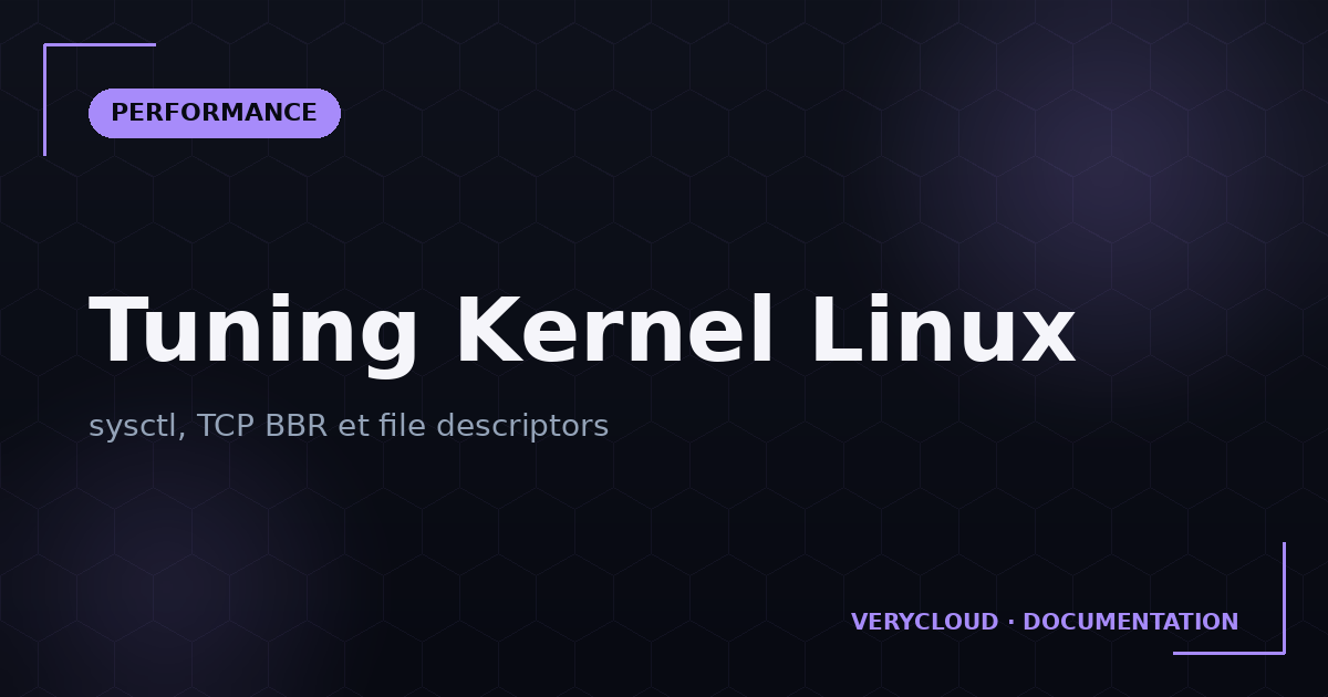 Optimize the Linux kernel for a production VPS