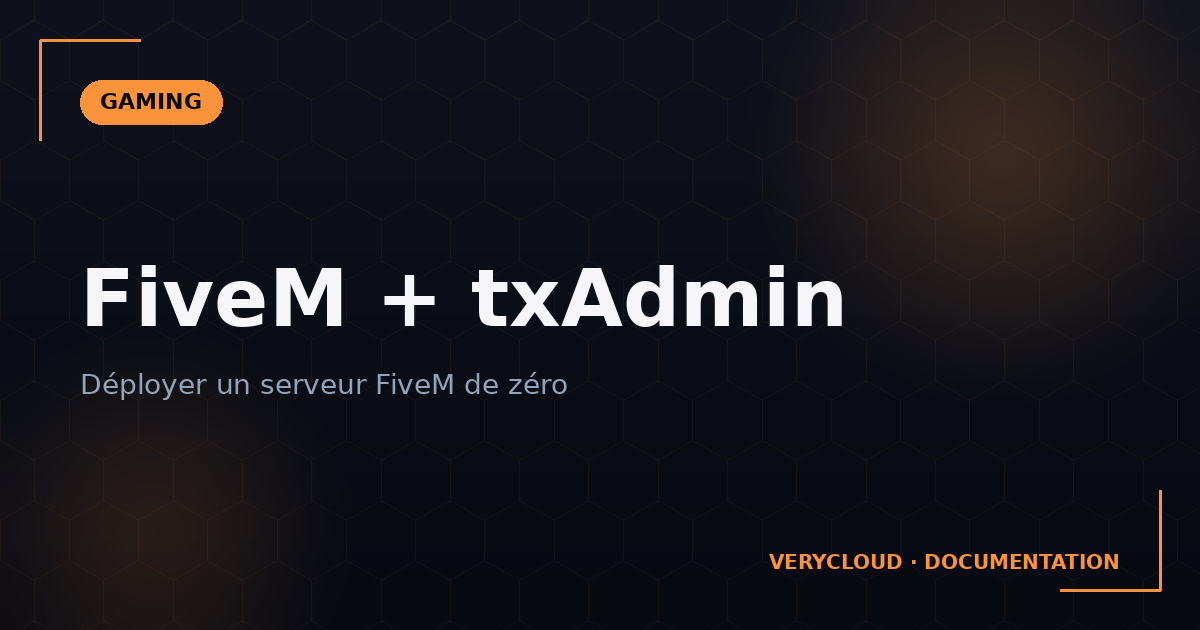 Deploy a FiveM server with txAdmin from scratch