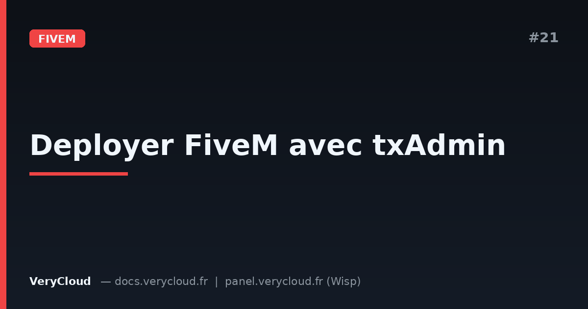 Deploy a FiveM server in 1 command with txAdmin Recipes