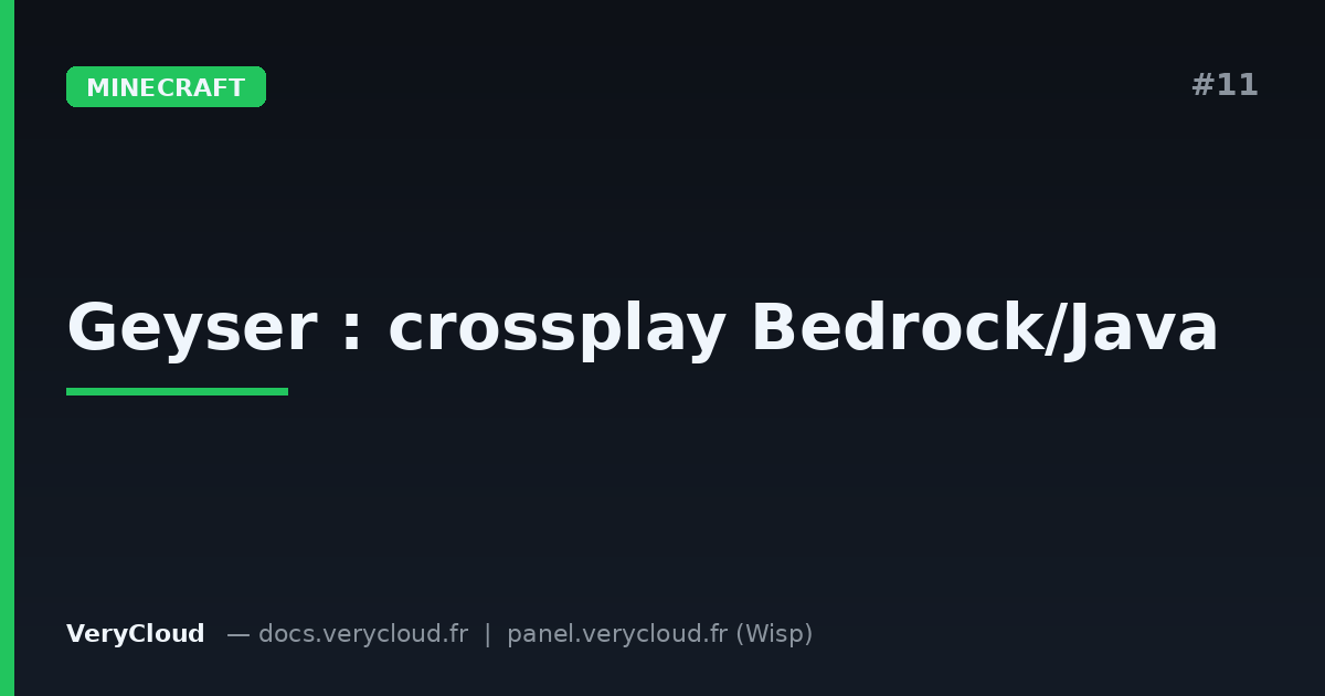 Geyser + Floodgate: Bedrock <-> Java crossplay for Minecraft