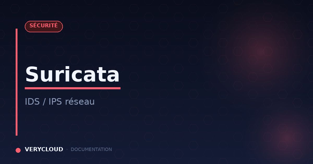 Suricata : IDS/IPS reseau open-source