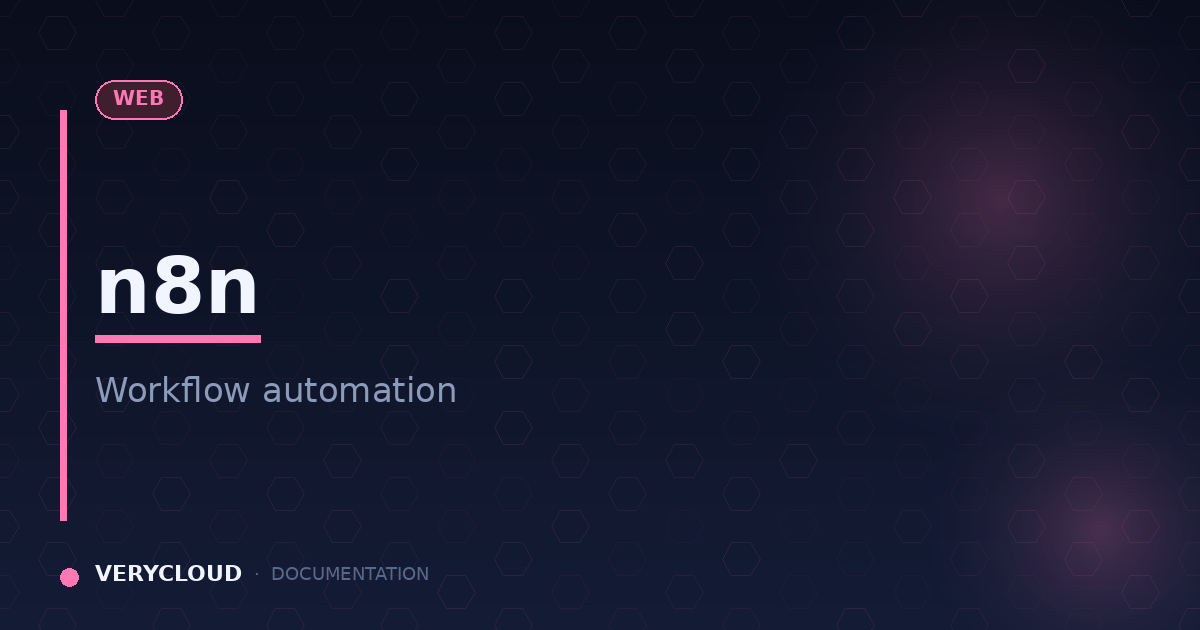 n8n : workflow automation self-hosted