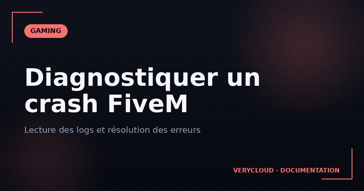 Diagnose and resolve a FiveM crash
