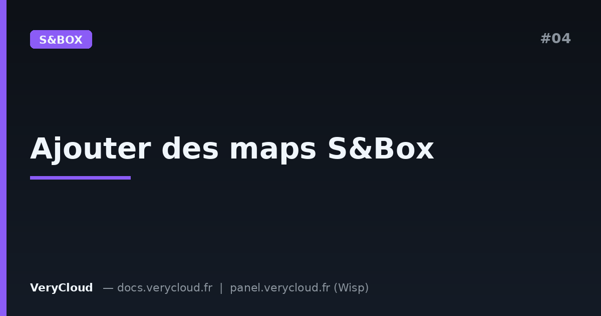 Adding custom maps to an S&Box server