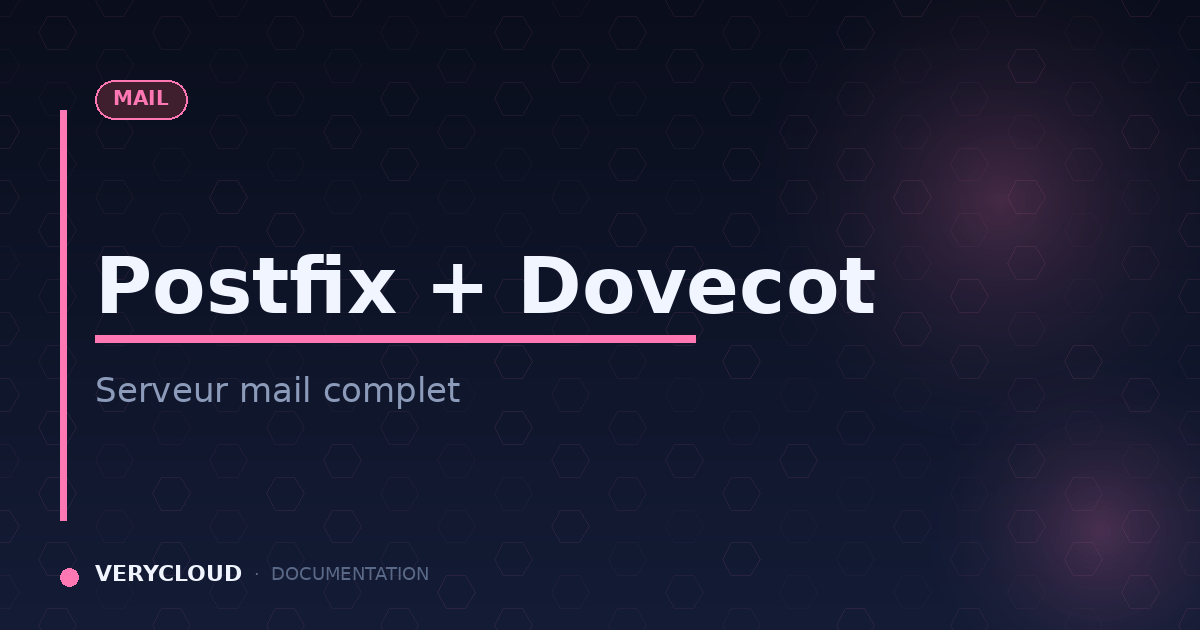 Postfix + Dovecot : serveur mail comple