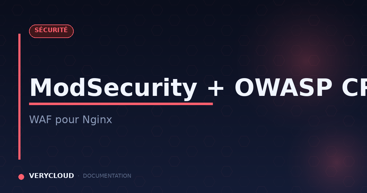 ModSecurity + OWASP CRS : WAF pour Nginx
