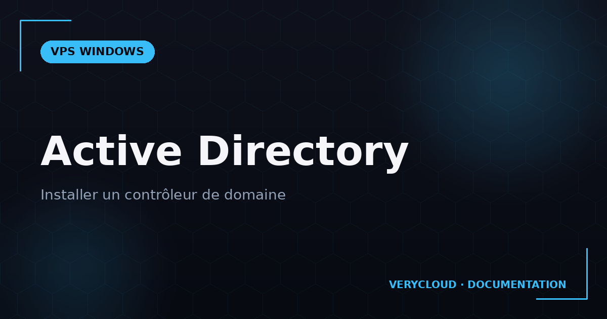 Active Directory Domain Services: install a domain controller