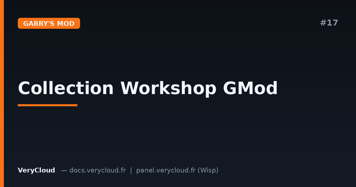 Configure a Steam Workshop collection for your GMod server