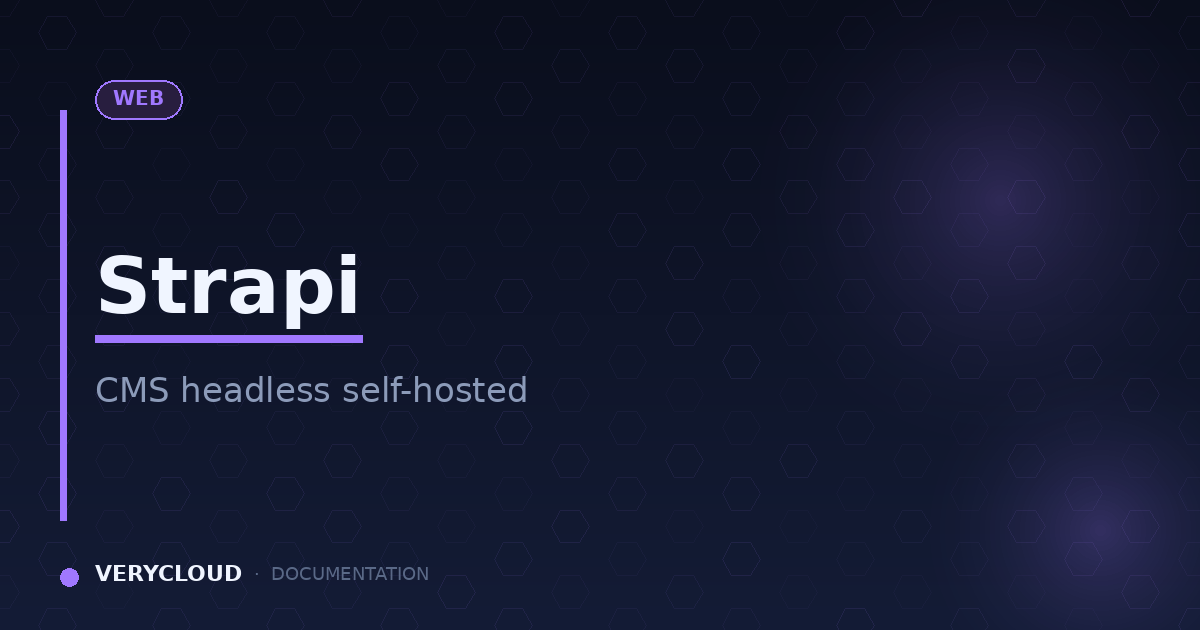 Strapi: self-hosted headless CMS